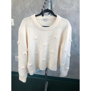 NEW | Madewell | Cropped | Dotted Pullover Sweater